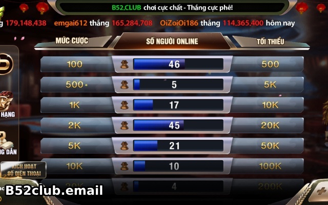 cách chơi mậu binh b52club