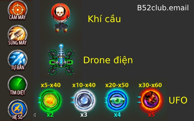 hướng dẫn chơi đại chiến b52club chi tiết