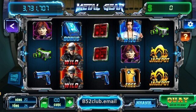 Luật chơi game Metal gear B52club