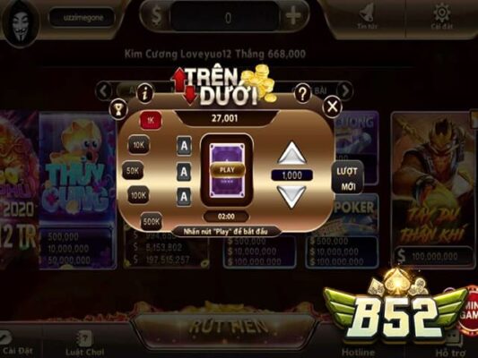 Tổng hợp 4 kinh nghiệm chơi trên dưới b52club hiệu quả cao